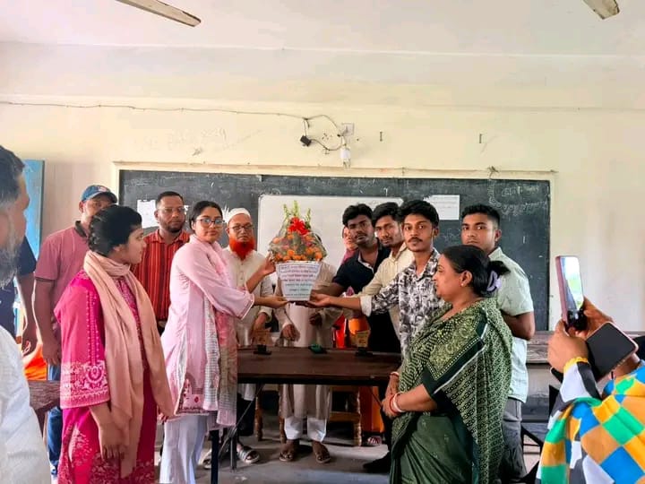 এসএসসি ২০২৬-এ গোল্ডেন A+ পাওয়ায় বগা ইউনিয়নে কৃতি শিক্ষার্থীদের সংবর্ধনা